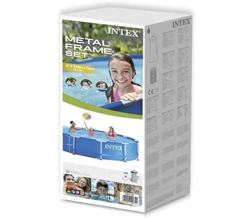 Piscina Intex con depuradora y cobertor