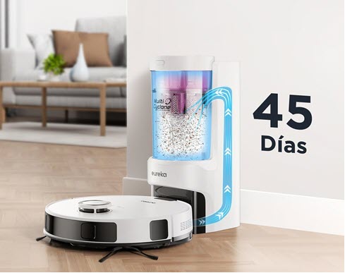 Robot Aspirador y Fregasuelos Eureka Nere10s