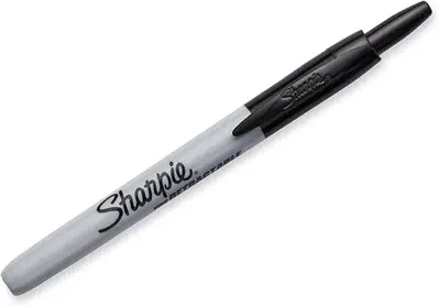 Rotuladores permanentes Sharpie negro
