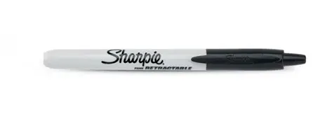 Rotuladores permanentes Sharpie negro
