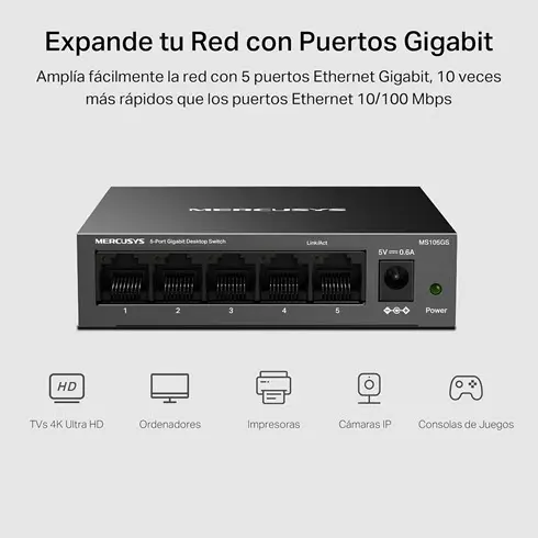 Switch Mercusys MS105GS 