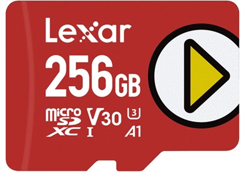 Tarjeta Micro SSD Lexar 256GB