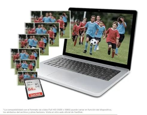 Tarjeta SANDISK 64GB    