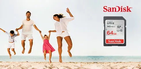 Tarjeta SANDISK 64GB    