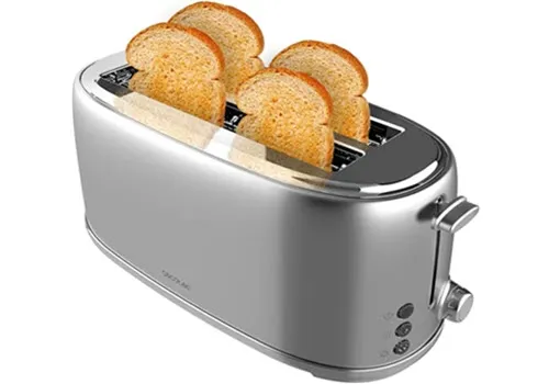 Tostadora de 4 rebanadas CECOTEC