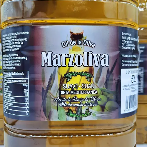 Aceite Marzoliva suave 5 litros
