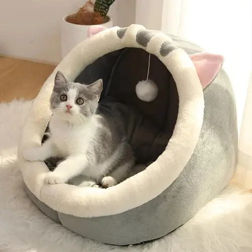 Cama plegable para gato