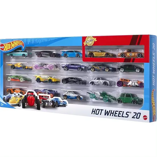 Pack de 20 Hot Wheels