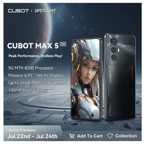 CUBOT MAX 5