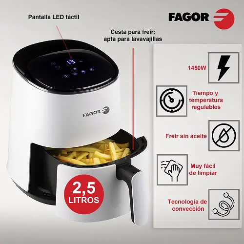 Freidora de aire Naturfry Fagor