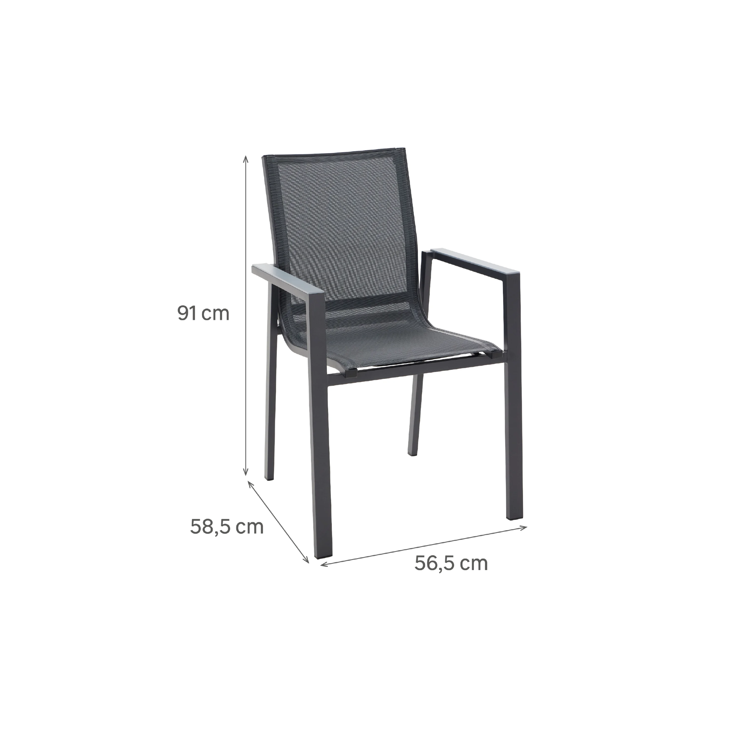 Sillón de jardín Odyssea gris