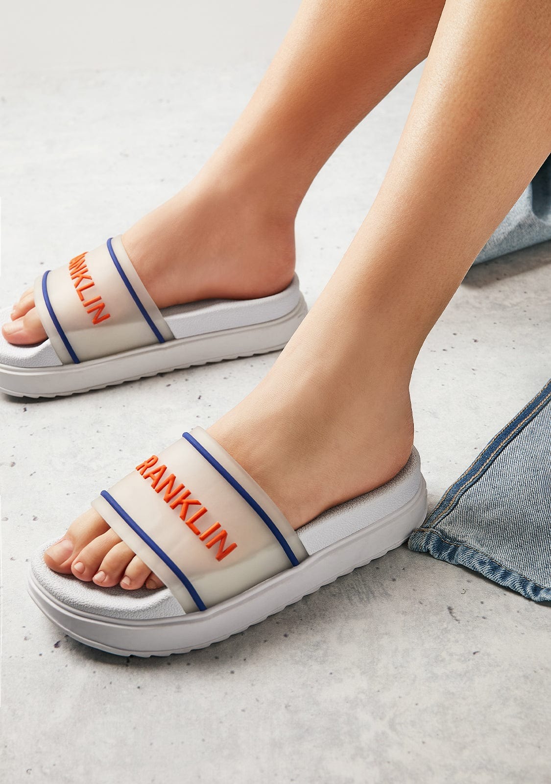 D Franklin Chanclas Mujer