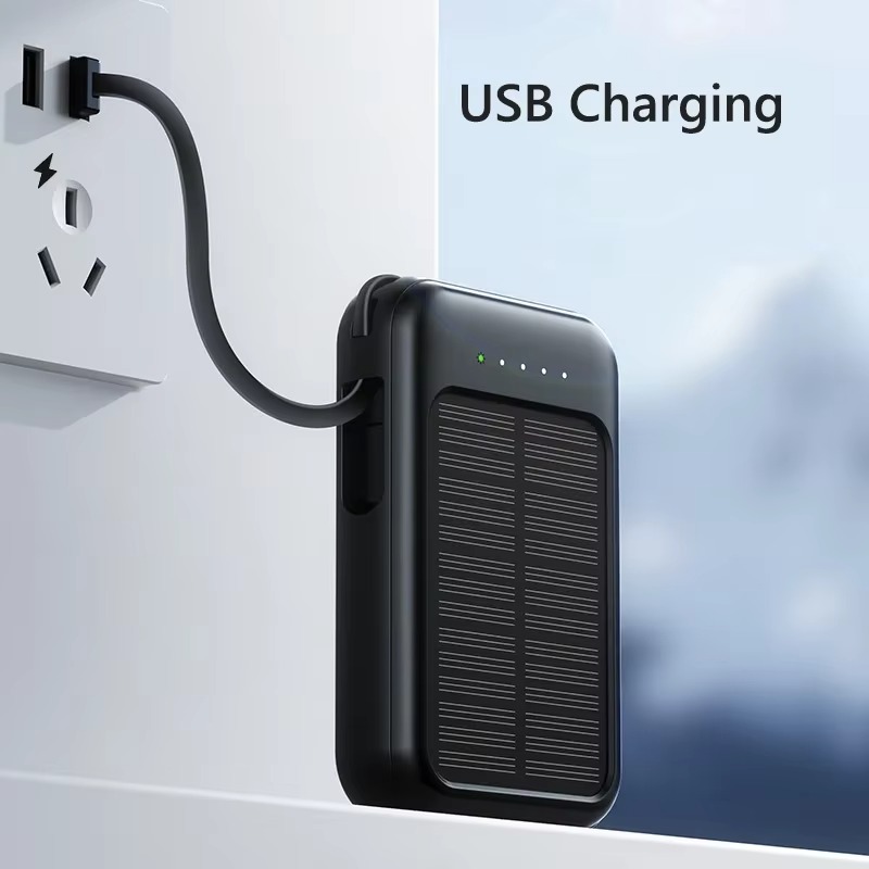 Banco de energía Solar de 6000mAh