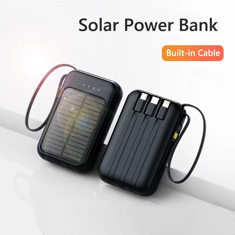 Banco de energía Solar de 6000mAh