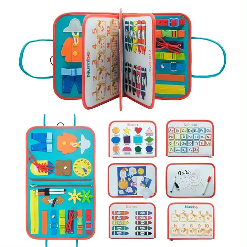 Tablero Sensorial Montessori