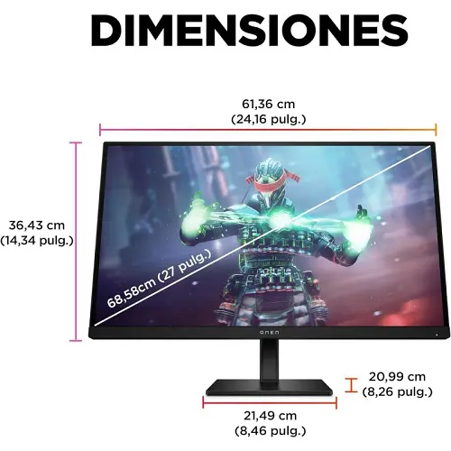 Monitor HP OMEN 27"