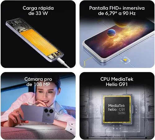 Móvil POCO M6