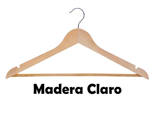 Pack de 6 perchas de madera