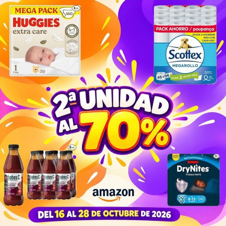 PROMO 2ª AL 70%