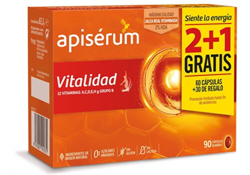 APISERUM Pack Vitalidad Cápsulas