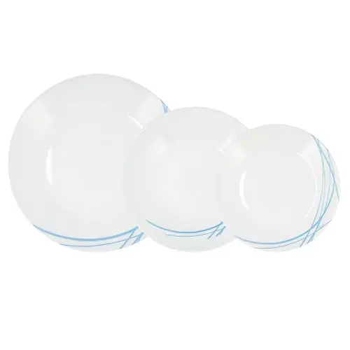 Vajilla Opal 12 piezas